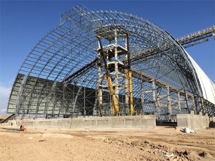 闵行煤机油桶翘工程网架